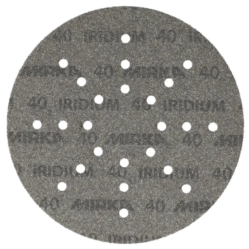 Mirka Iridium Sanding Discs 225mm Grip 24 Holes Iridium