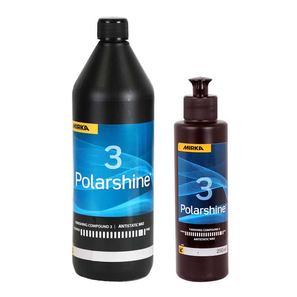 Mirka Polarshine 3 Nano Antistatic Wax Polishing Compound Polarshine