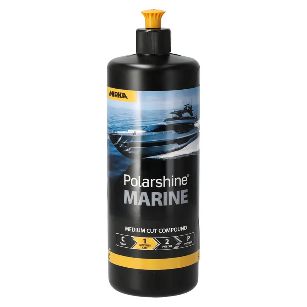 Mirka Polarshine Marine Medium Cut Compound 1L Polarshine