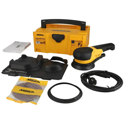 Mirka Deros RS 600 150mm Rotary Sander in Case Deros