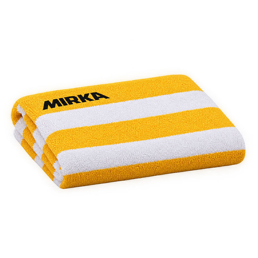 Mirka Striped Yellow Beach Towel
