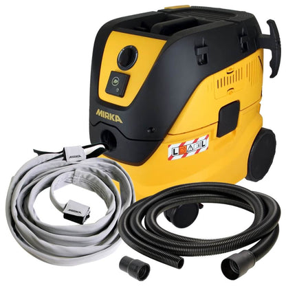 Mirka 1230 L Dust Extractor + 4m Hose &amp; Sleeve Kit Best Abrasives