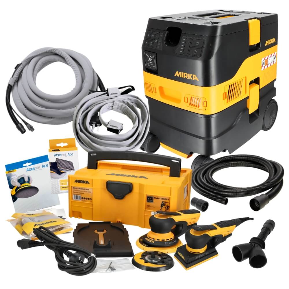 Mirka Dexos Professional Kit Best Abrasives
