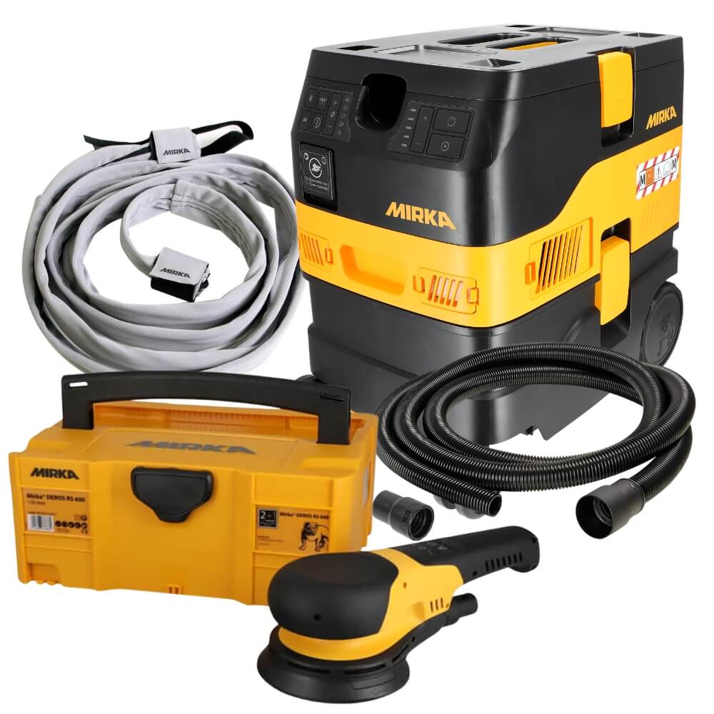 Mirka Dexos Rotary Power Pro Kit Best Abrasives