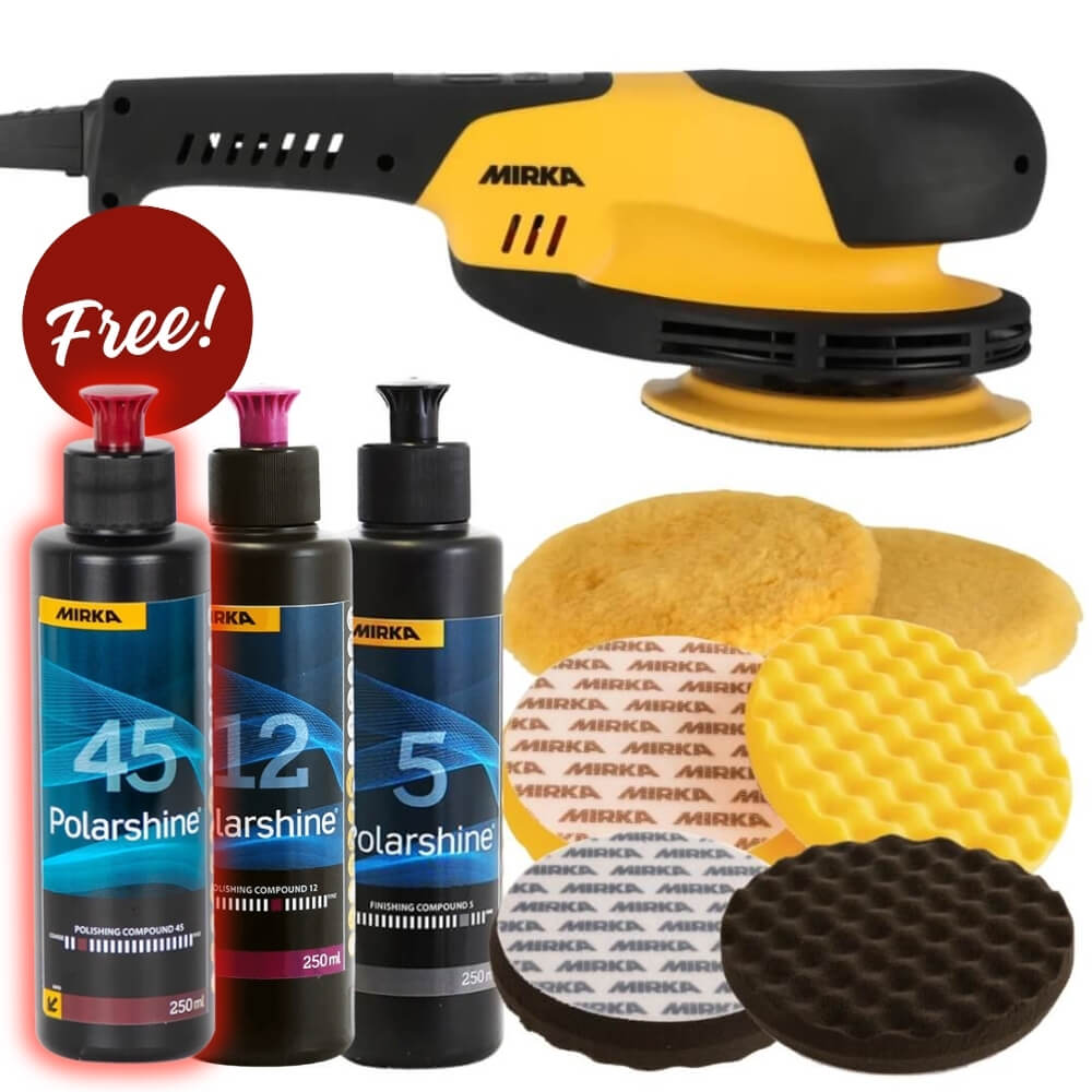 Mirka Auto Polishing Light Colours Kit