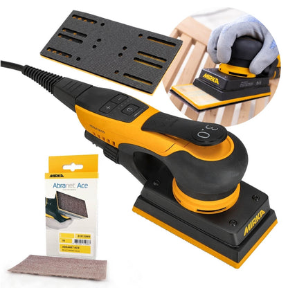 Mirka Deos II 353CV + Extension Backing Pad Kit Mirka