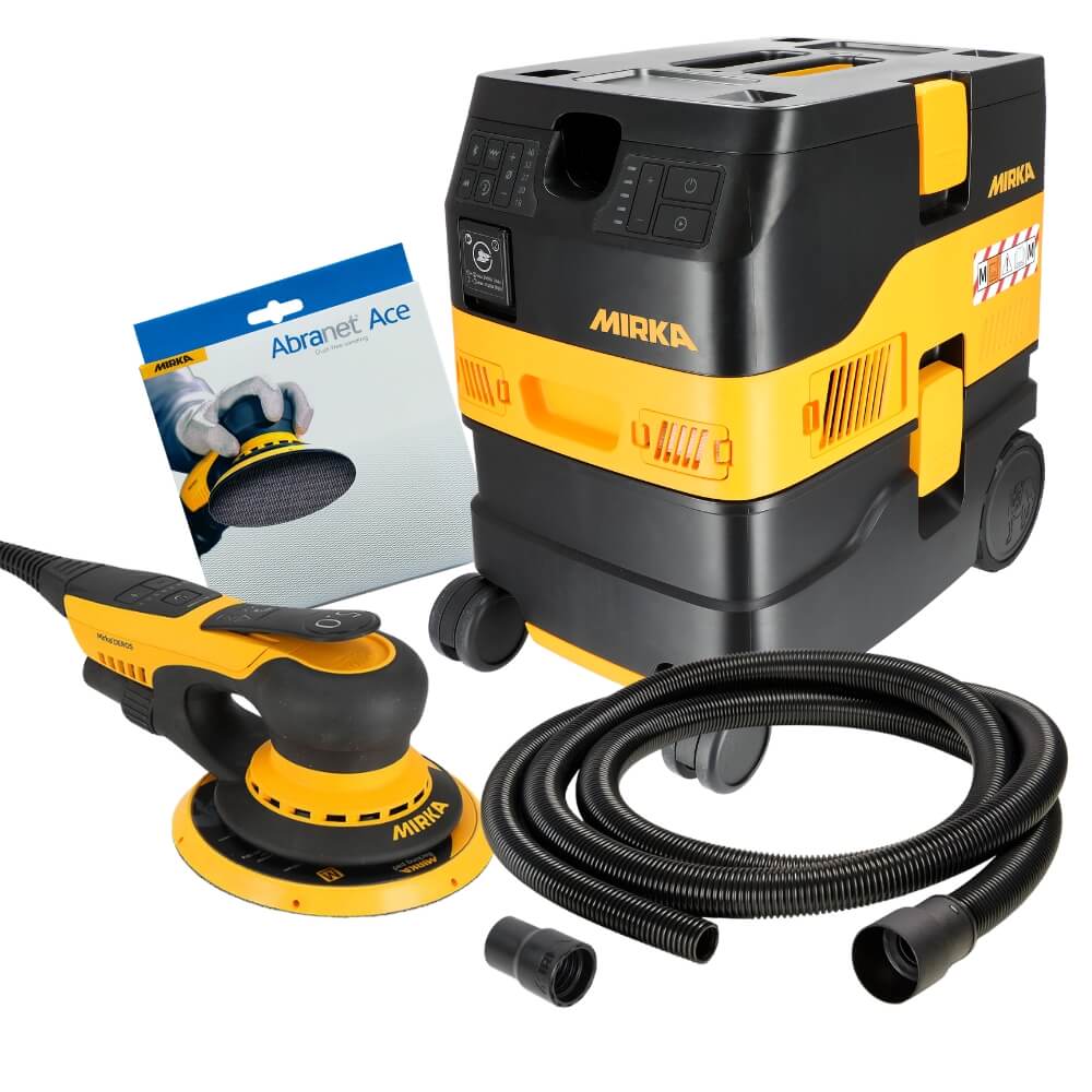 Mirka DEROS II + DEXOS Start-Up Kit Best Abrasives