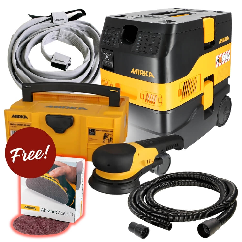 Mirka Dexos Rotary Power Pro Kit