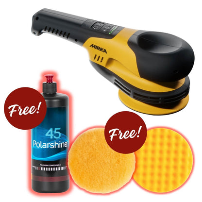 Mirka Polaros Polisher + Polarshine Value Kit
