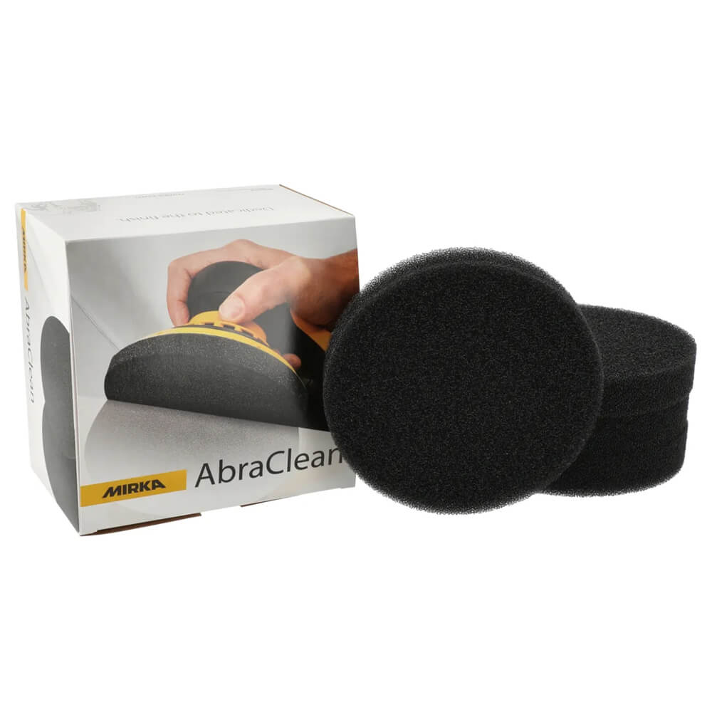 Mirka AbraClean Cleaning Pad 150x25mm Medium - 4 Pack AbraClean