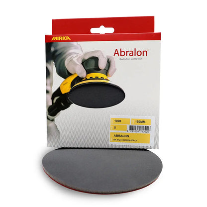 Mirka Abralon Foam Sanding Discs - 150mm/6&quot;, 5/Pack Abralon