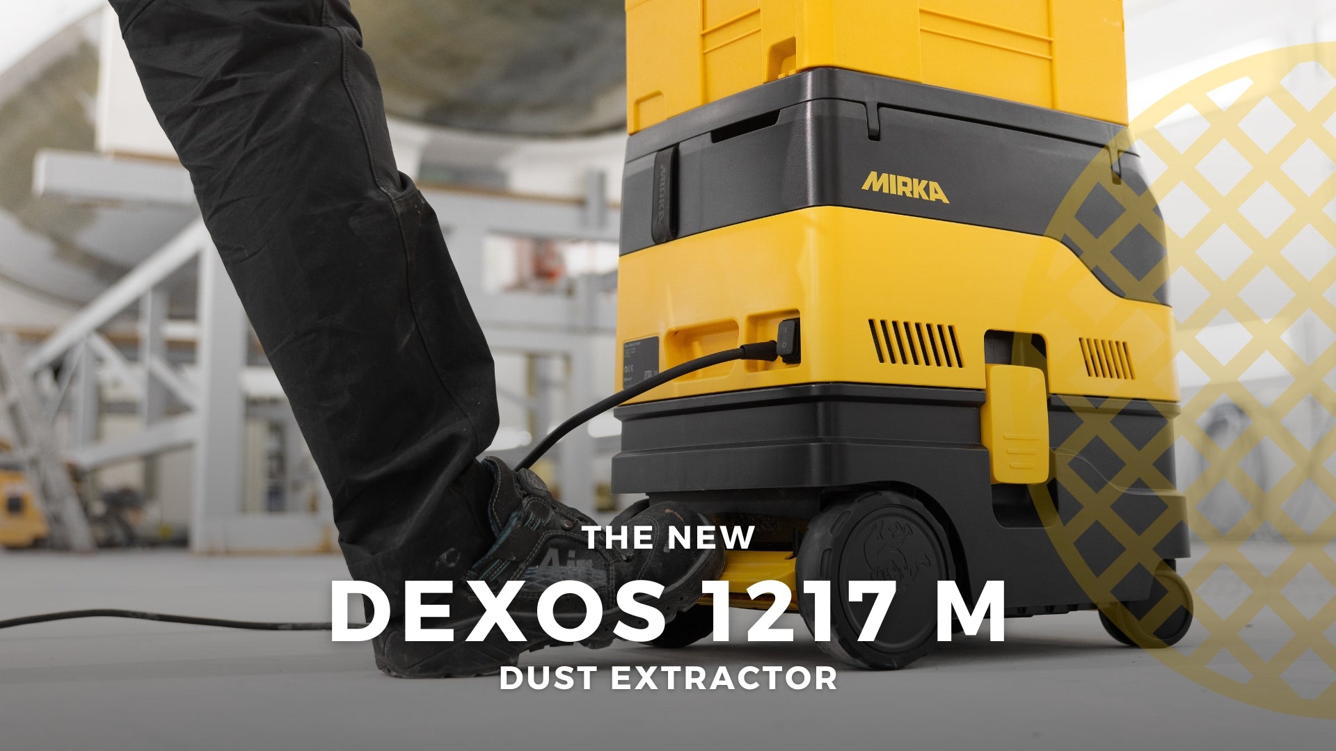 Load video: The New Dexos 1217 M Class Dust Extractor
