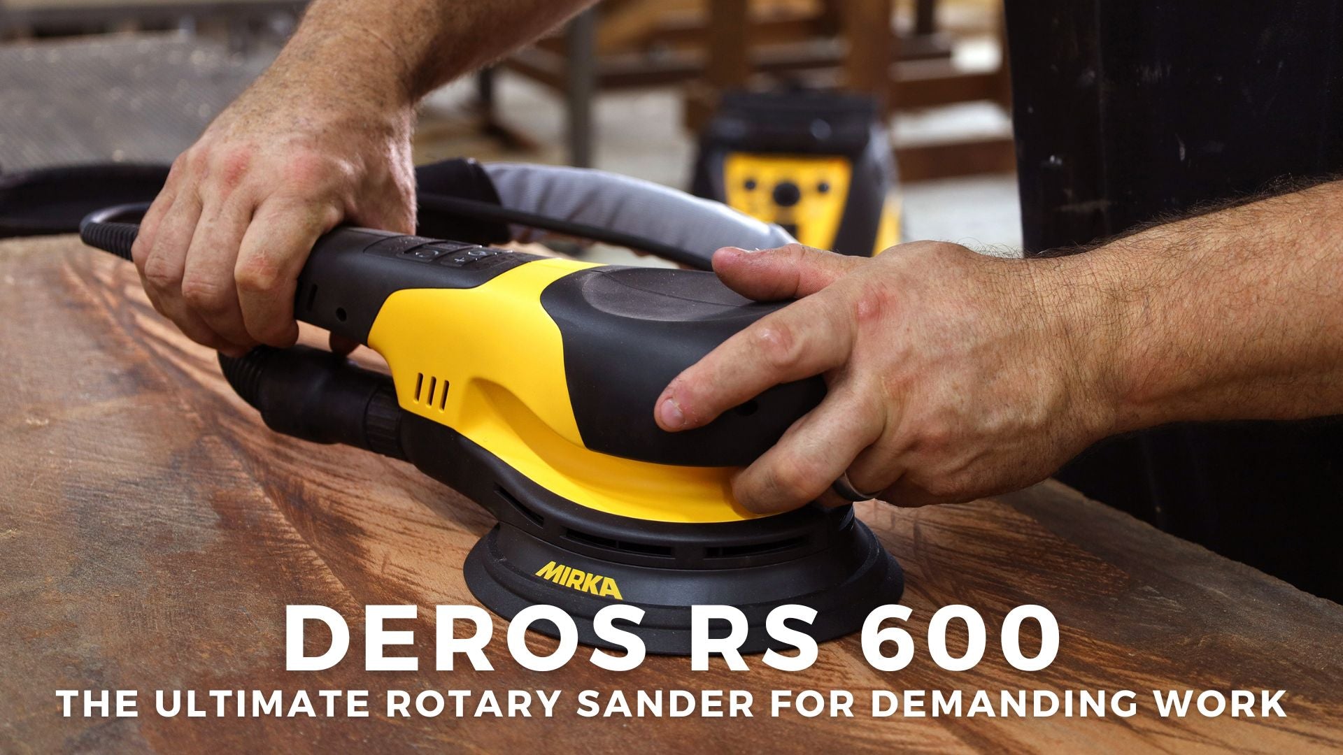 Load video: RS 600 Rotary Sander