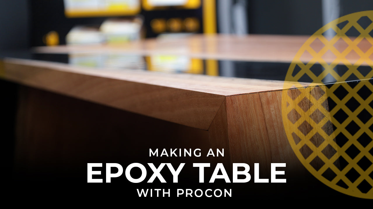 Load video: Epoxy table with mirka products