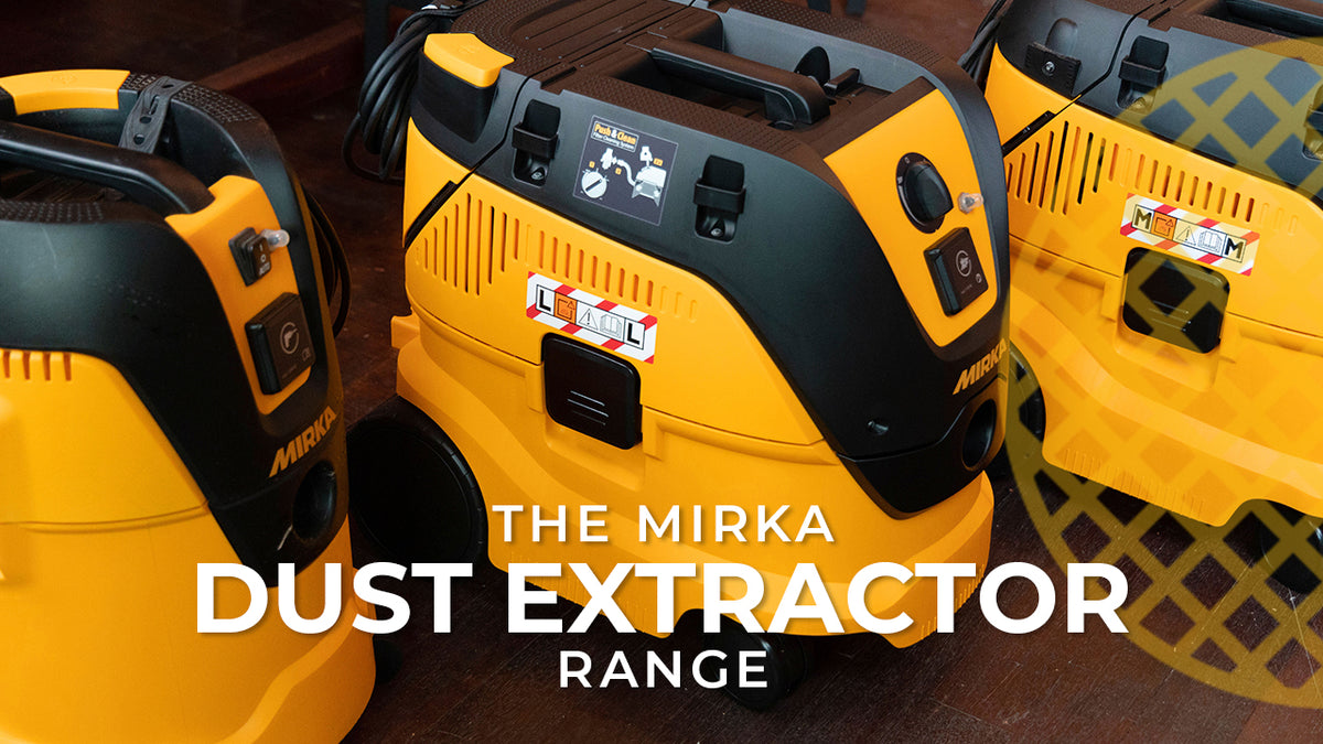 Load video: Mirka dust extractor range