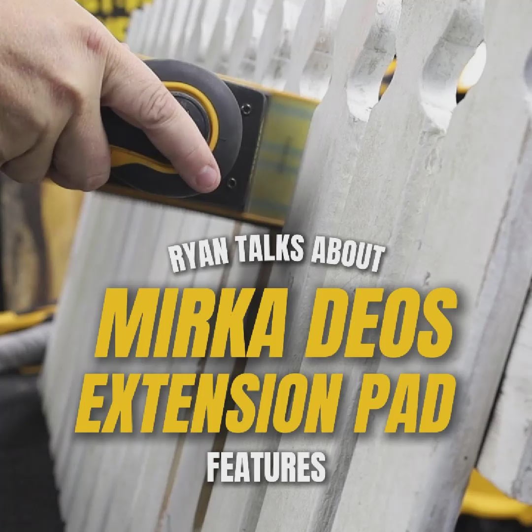 Mirka DEOS Extension Backing Pad - 81x165mm