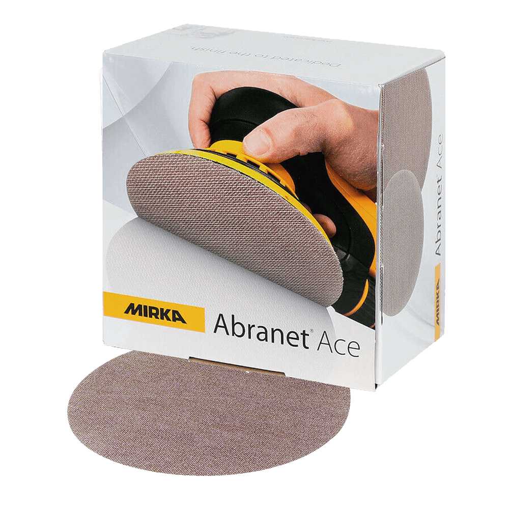 Mirka Abranet Ace Ceramic Discs - 150mm/6&quot; - 50/Pack Abranet Ace