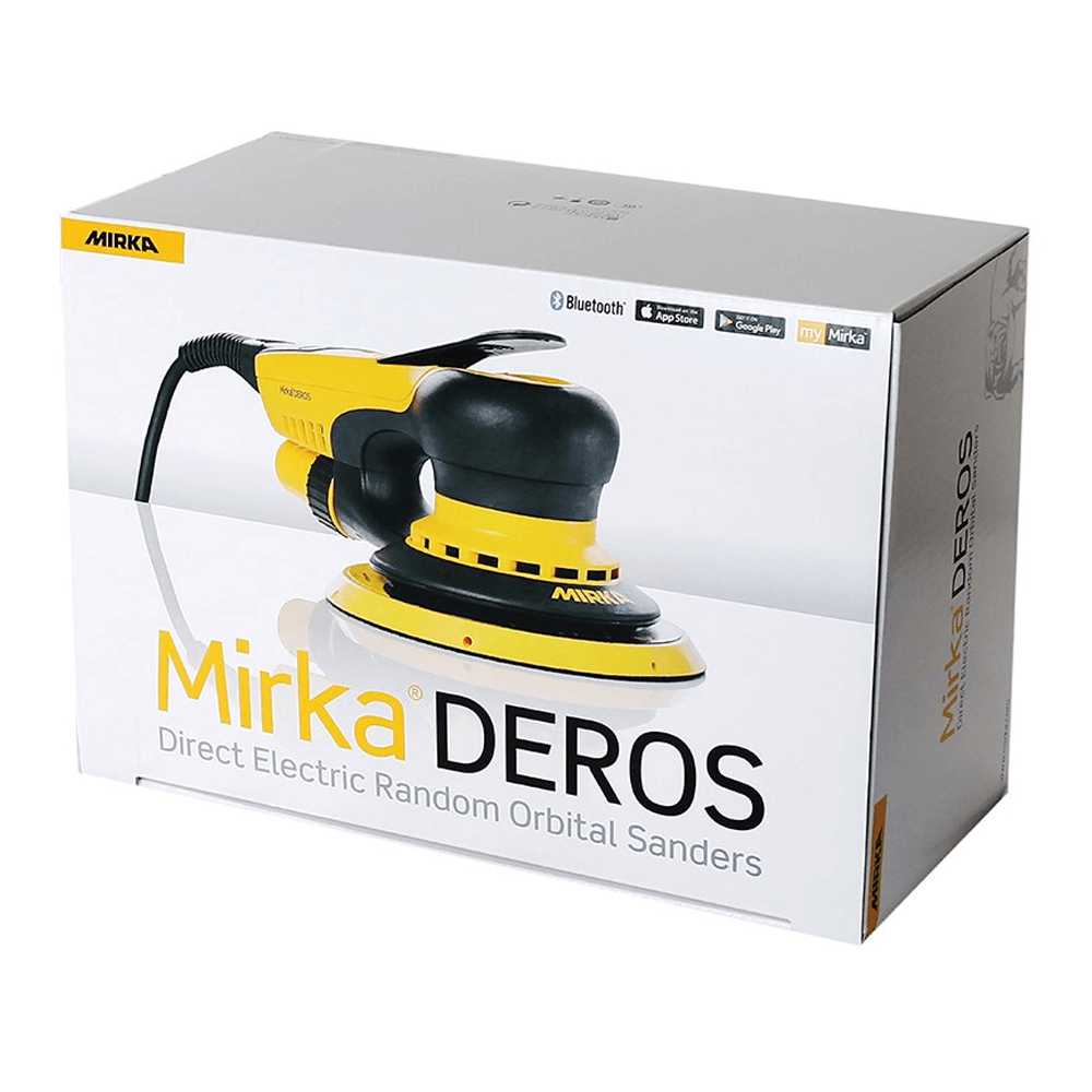 Mirka Deros 150mm Random Orbital Sander - 5mm Orbit 650CV Deros