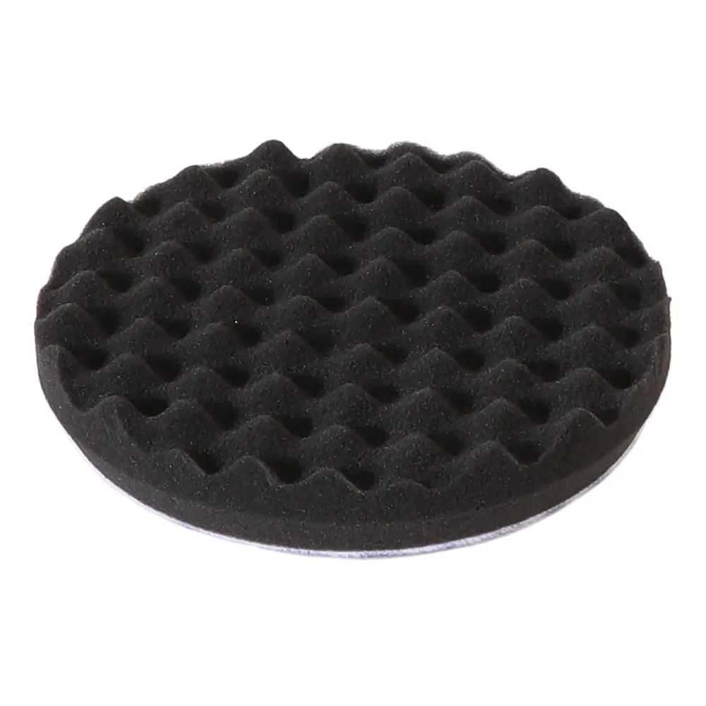 Mirka Polishing Foam Pad 150x25mm Black M Waffle, 2/Pack Mirka